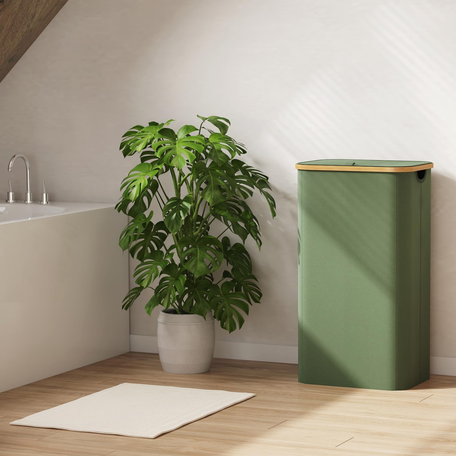 Lifewit lid design helps control odors and mess.