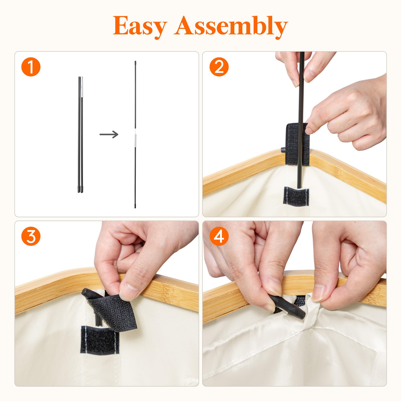 Lifewit long handle for easy carrying between rooms.