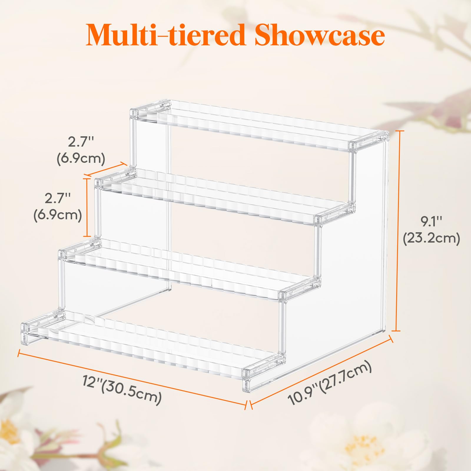 Lifewit perfume organizer tool-free assembly installs in minutes.