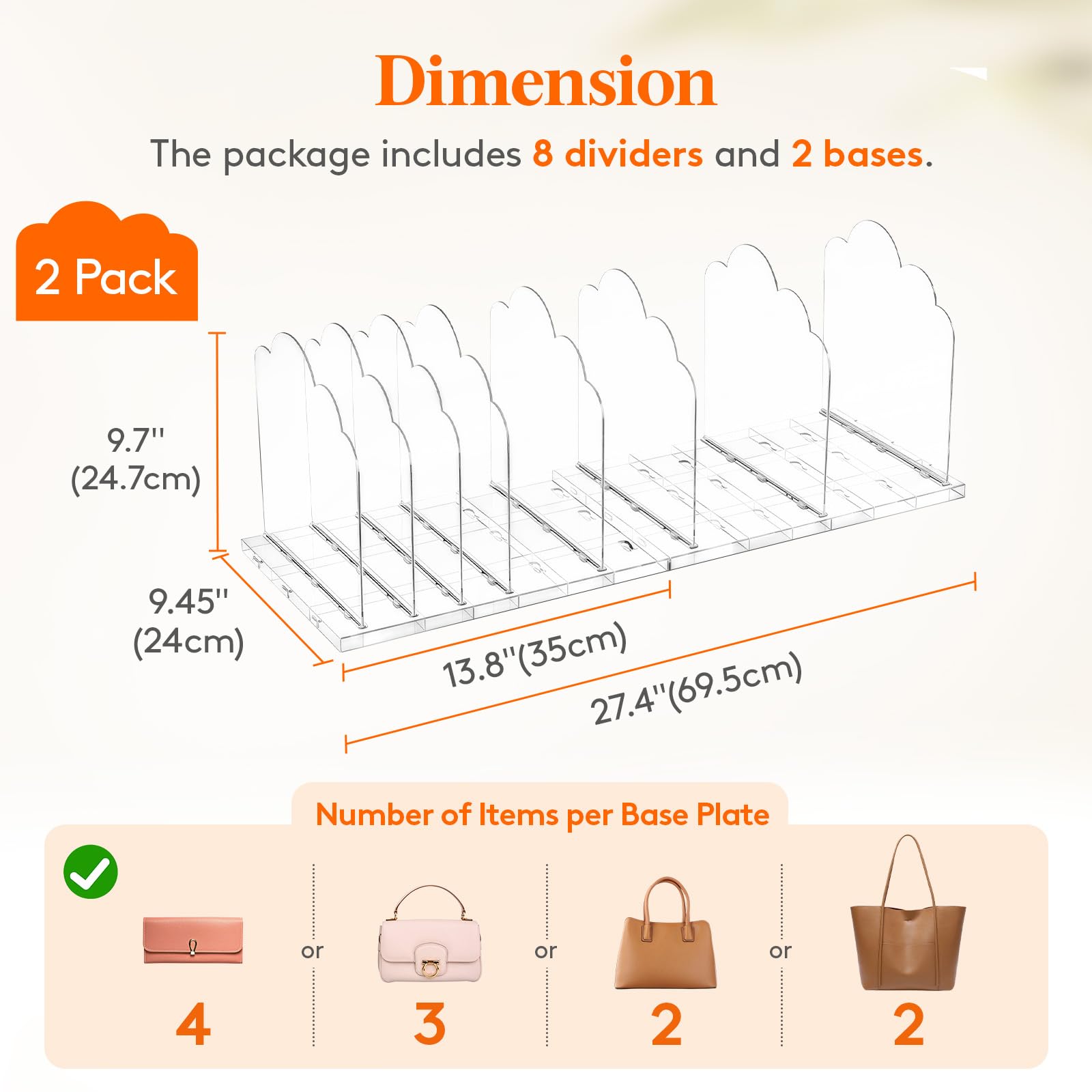 Lifewit 360° clear design for quick inventory of contents.