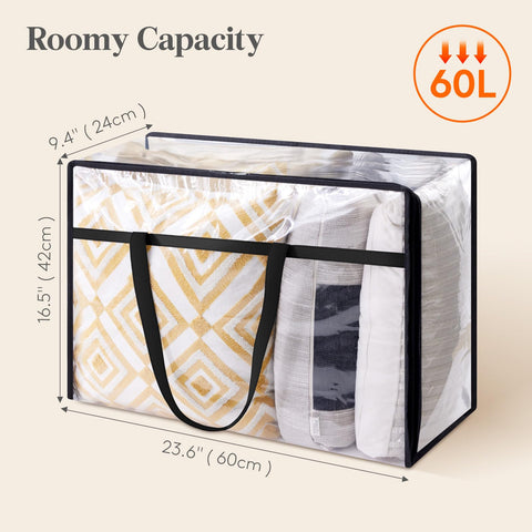 Lifewit reinforced polyester handles enable secure one-handed carrying.