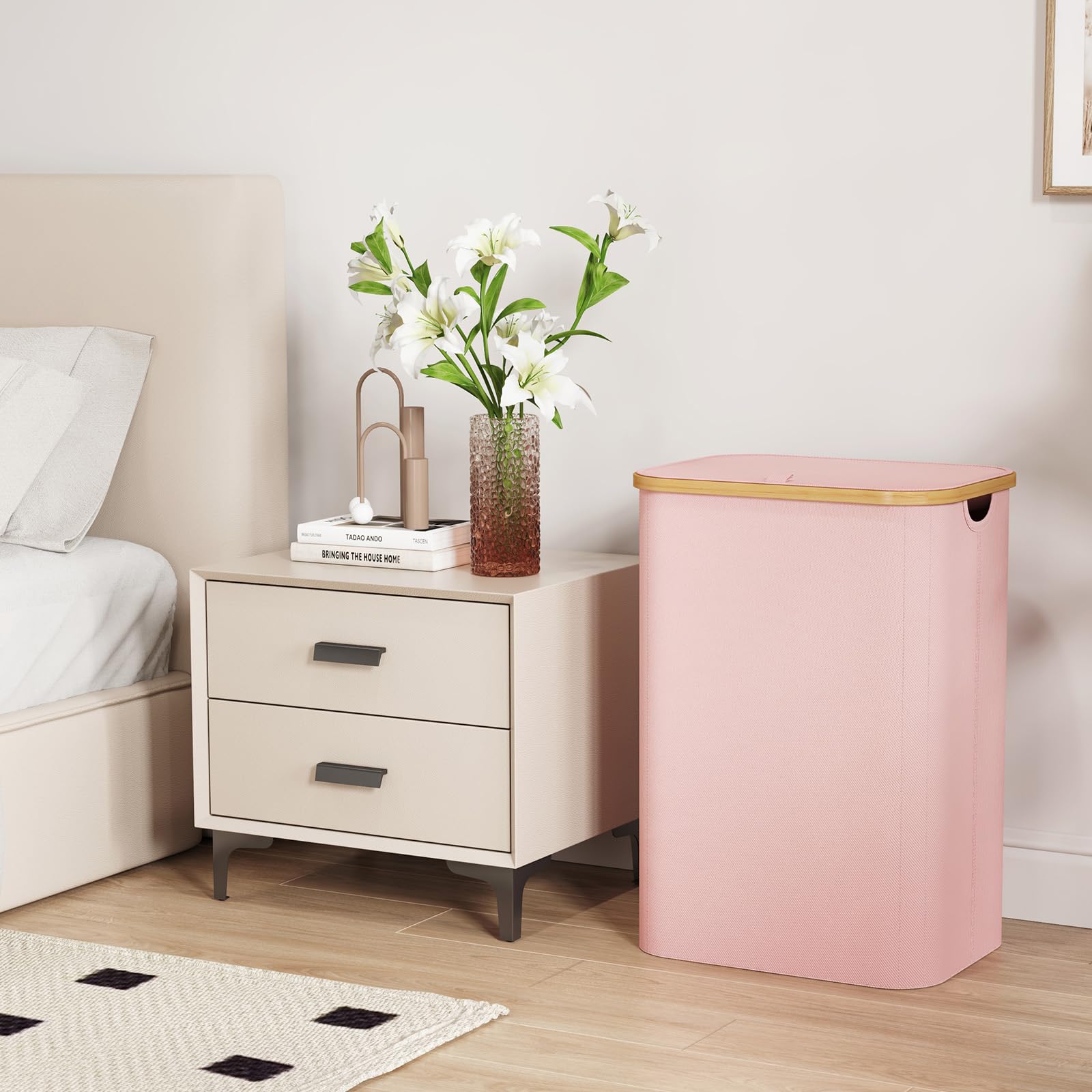 Lifewit removable inner bag is machine washable for easy cleanup.