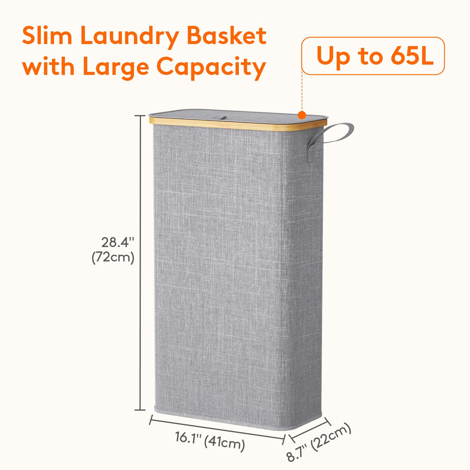 Lifewit removable inner bag for easy sorting and washing of clothes.