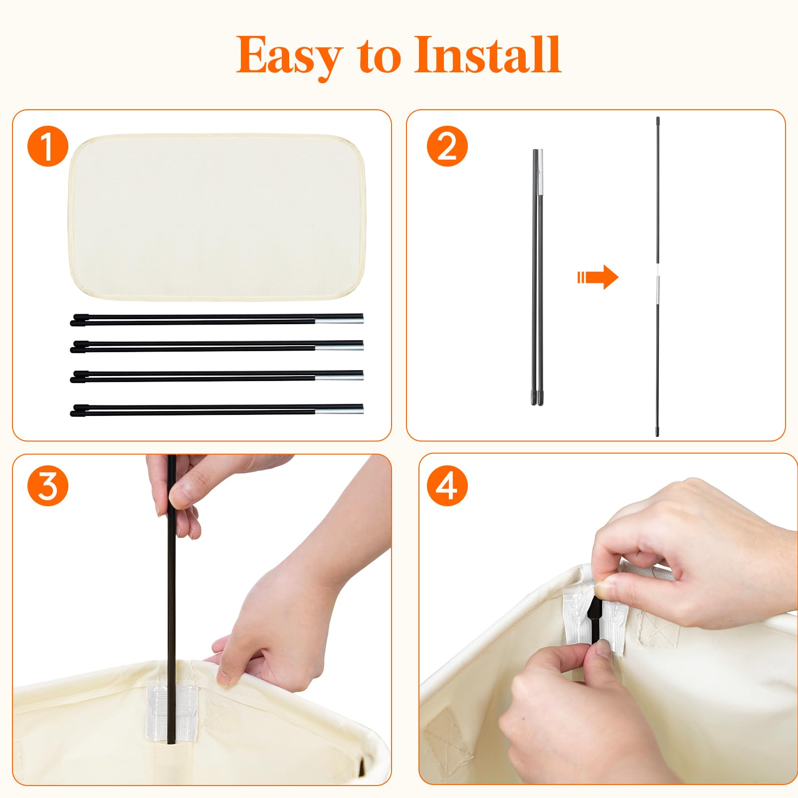 Lifewit durable 600D Oxford fabric stands up to daily use.
