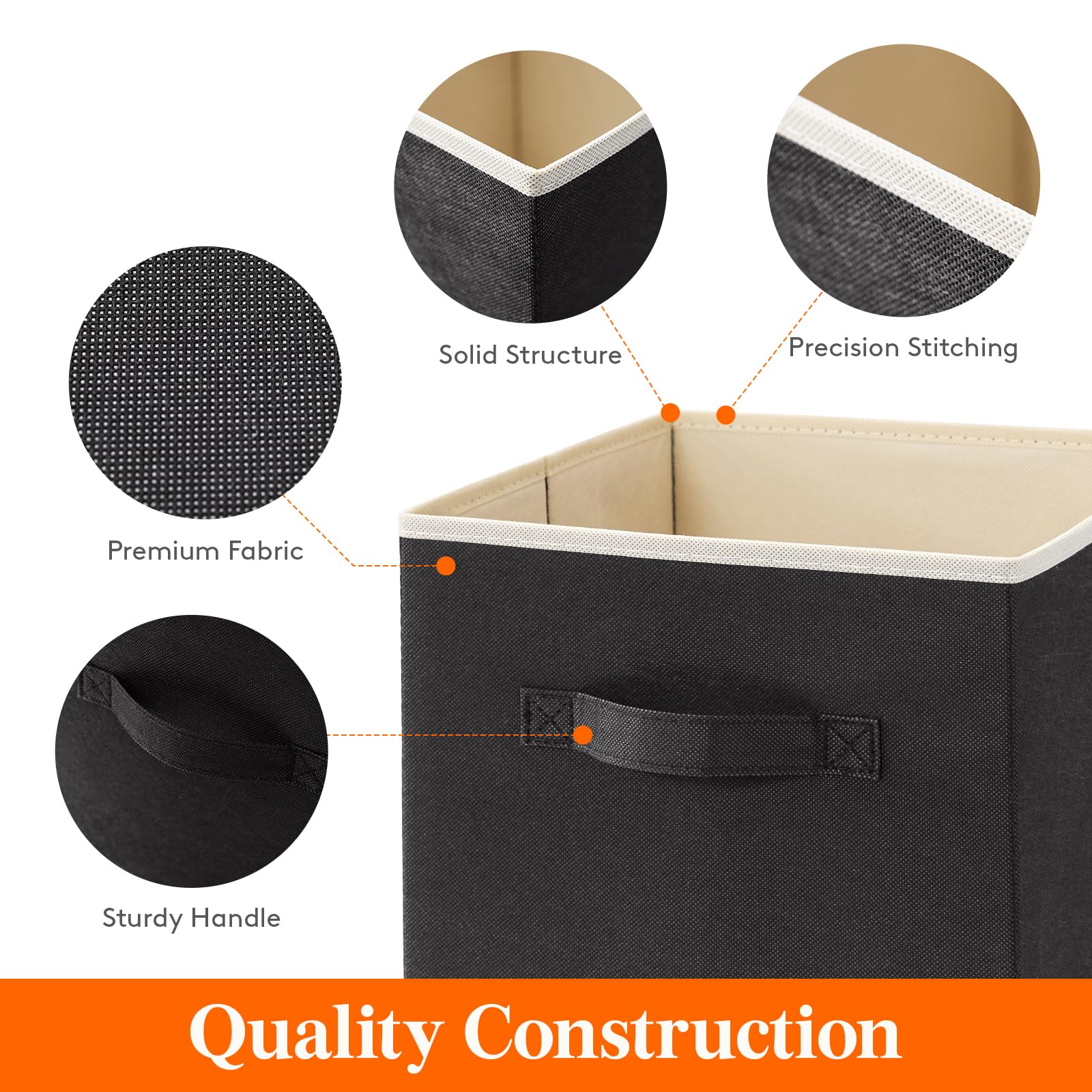Lifewit 11-inch bin folded upright for quick storage.