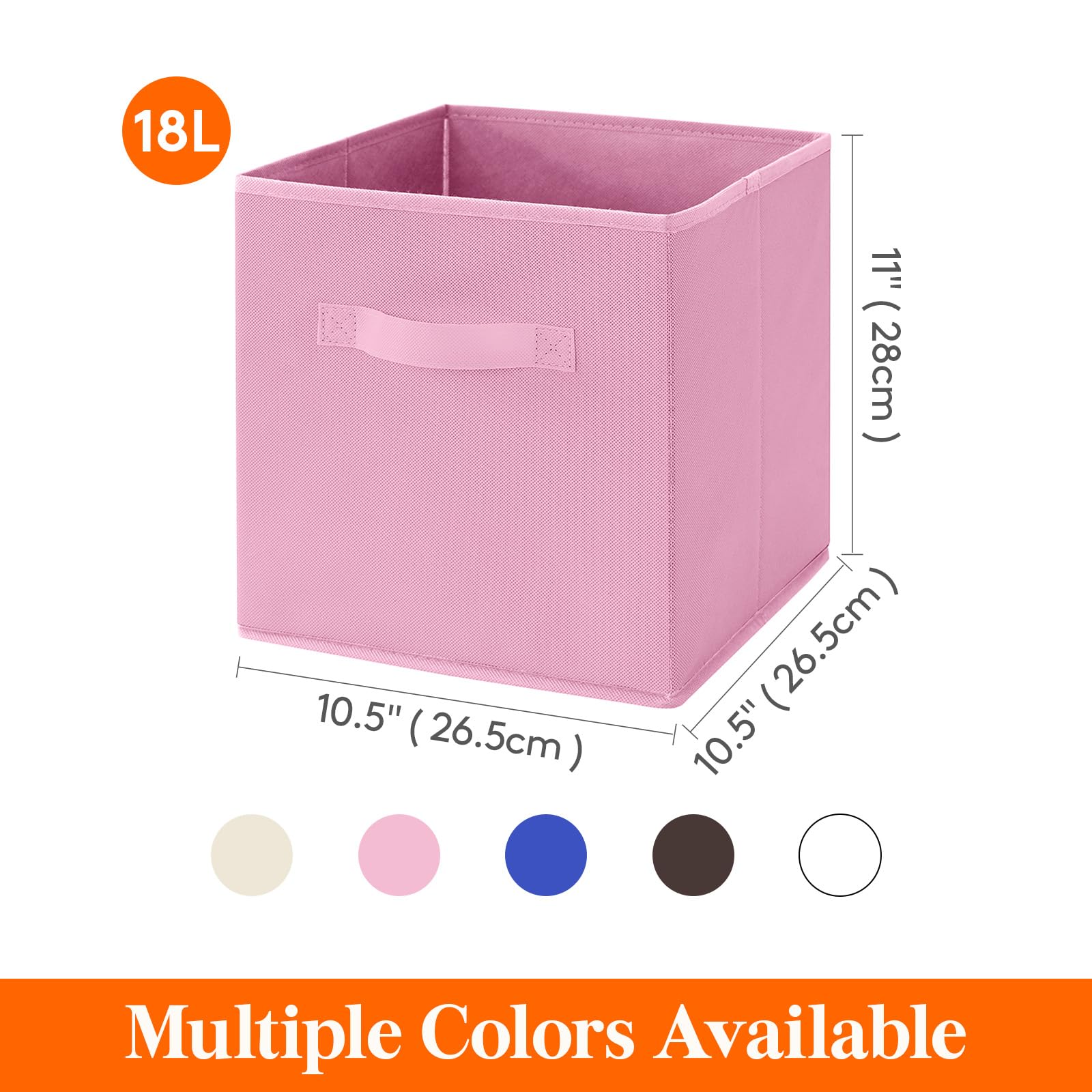 Lifewit 18L capacity fits on most shelves and closets.