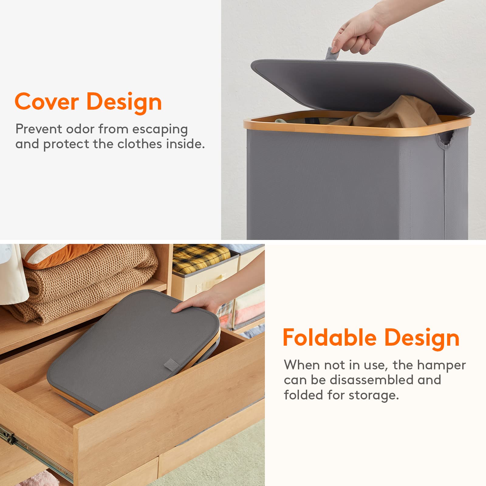 Lifewit sturdy freestanding structure stays upright during use.