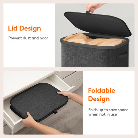 Lifewit sturdy fabric with plastic frame resists tearing for lasting use.