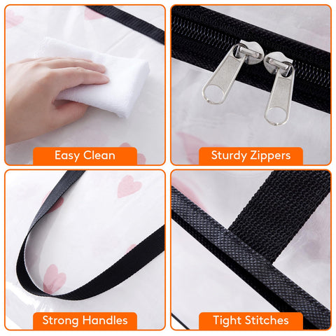 Lifewit transparent design for quick item location