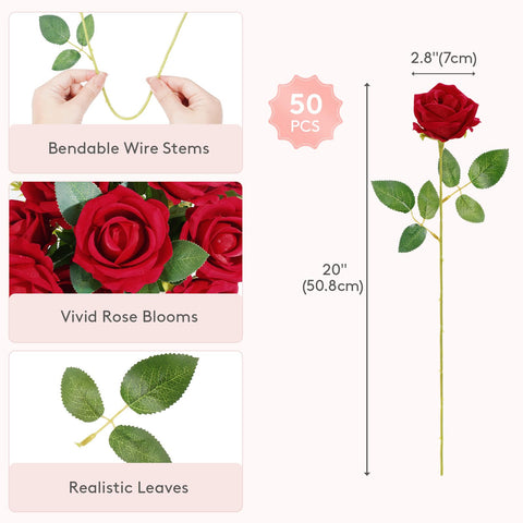 Lifewit Valentine rose decor for romantic home gifting.