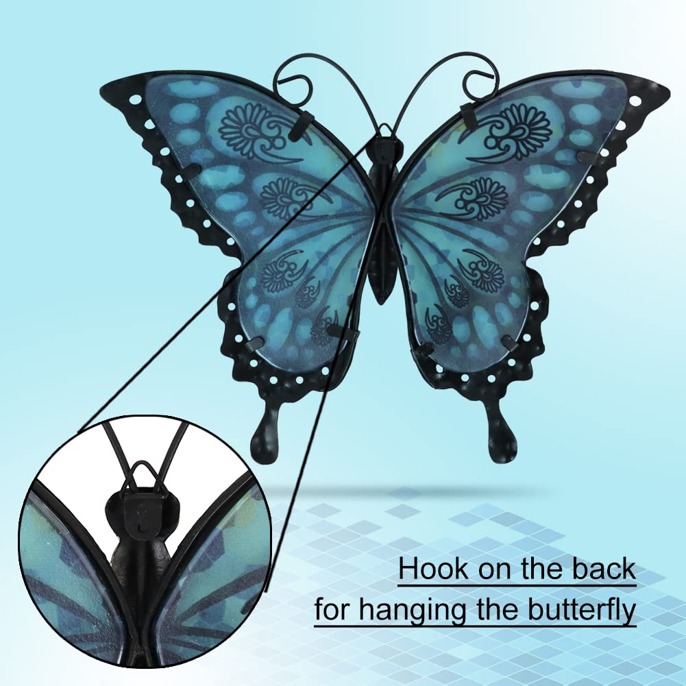 LIFFY anti-rust coated butterfly decor stands up to weather conditions