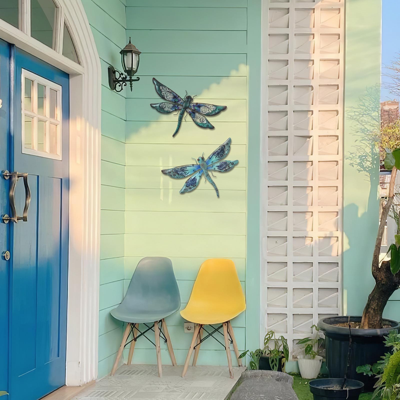 LIFFY dragonfly wall art makes a thoughtful gift for nature lovers.