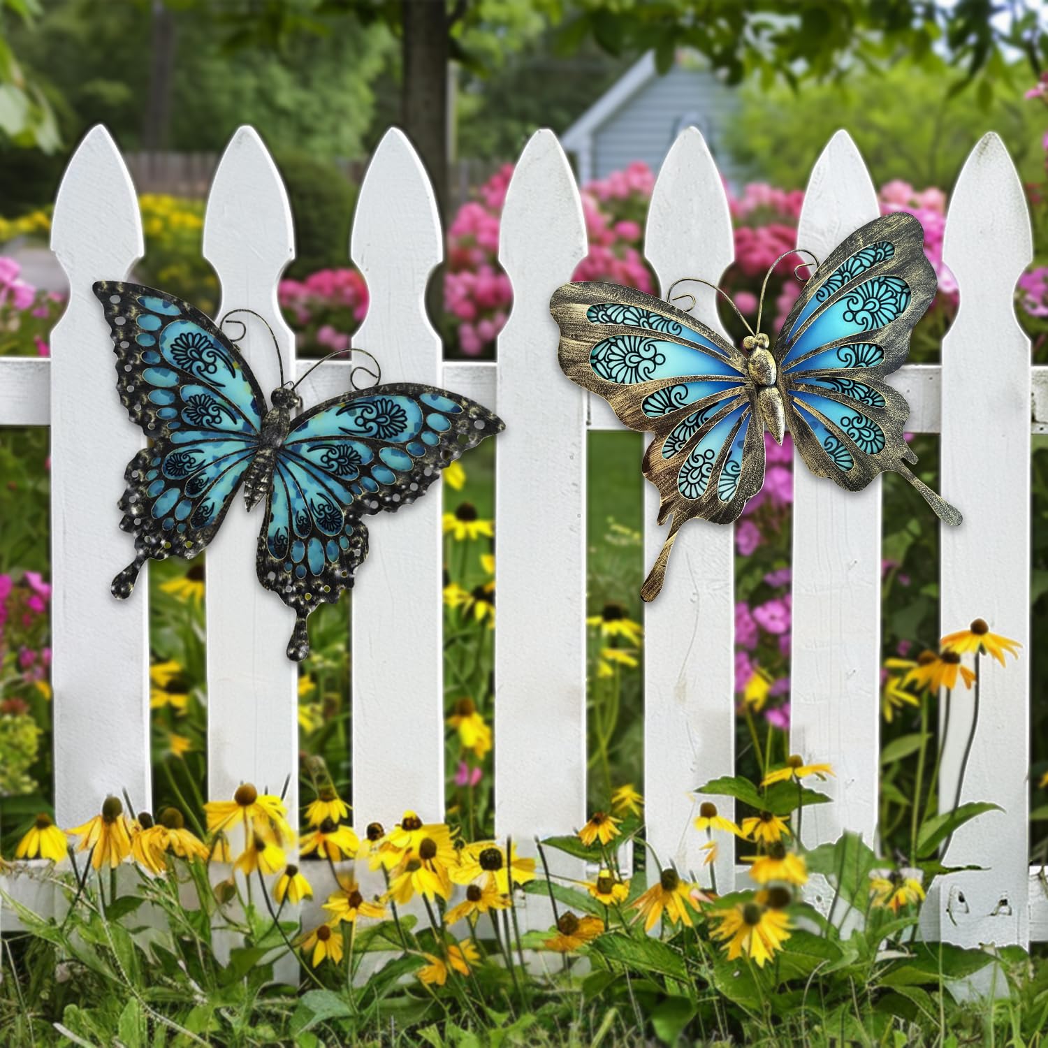 LIFFY easy-hang butterfly decor suitable for indoor or outdoor use