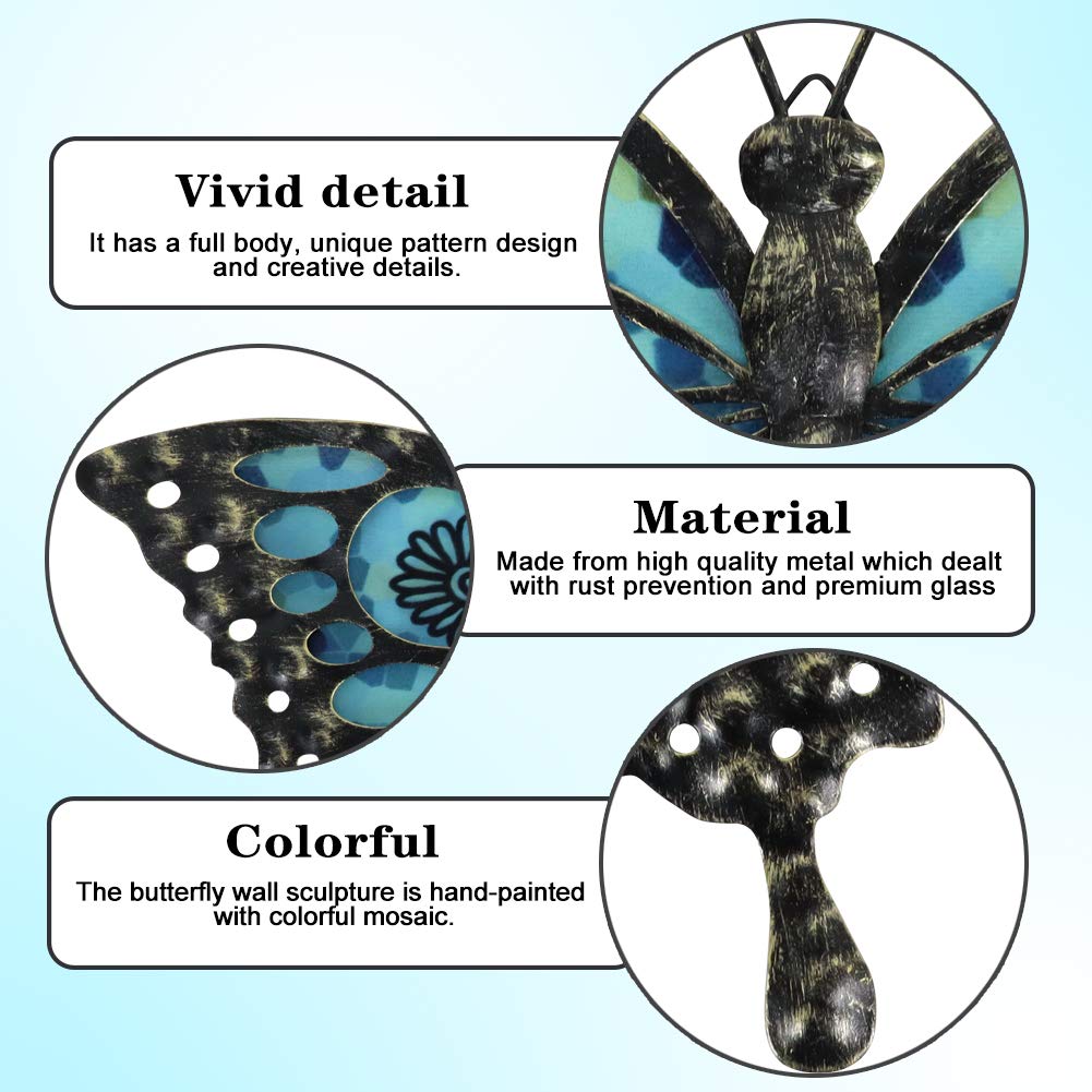 LIFFY iron butterfly decorative garden ornament for stylish outdoor areas