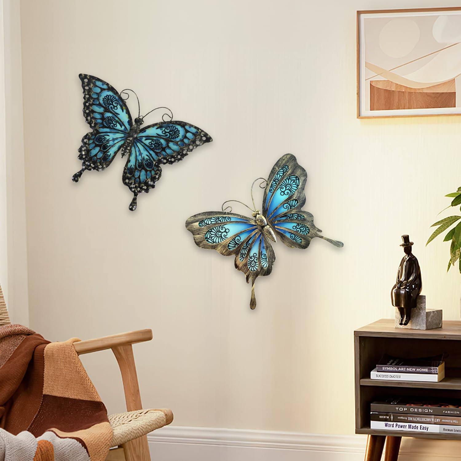 LIFFY outdoor-ready butterfly decor enhances patios, yards, and fences