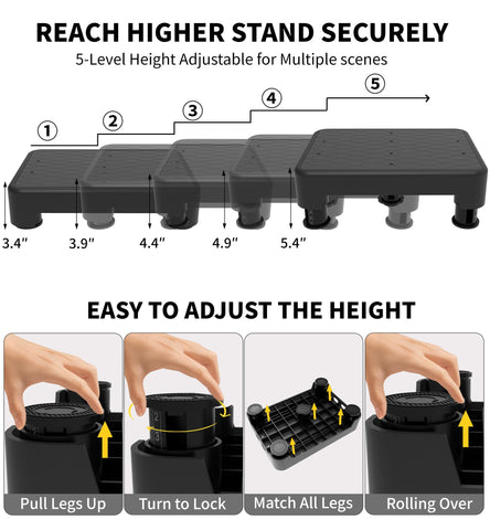 LIFTOZA Ultra-portable design fits in car and tight spaces