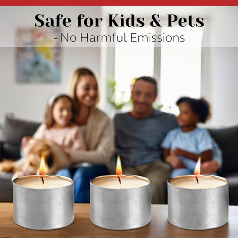 Light In The Dark tealights suitable for spa and hotel ambience