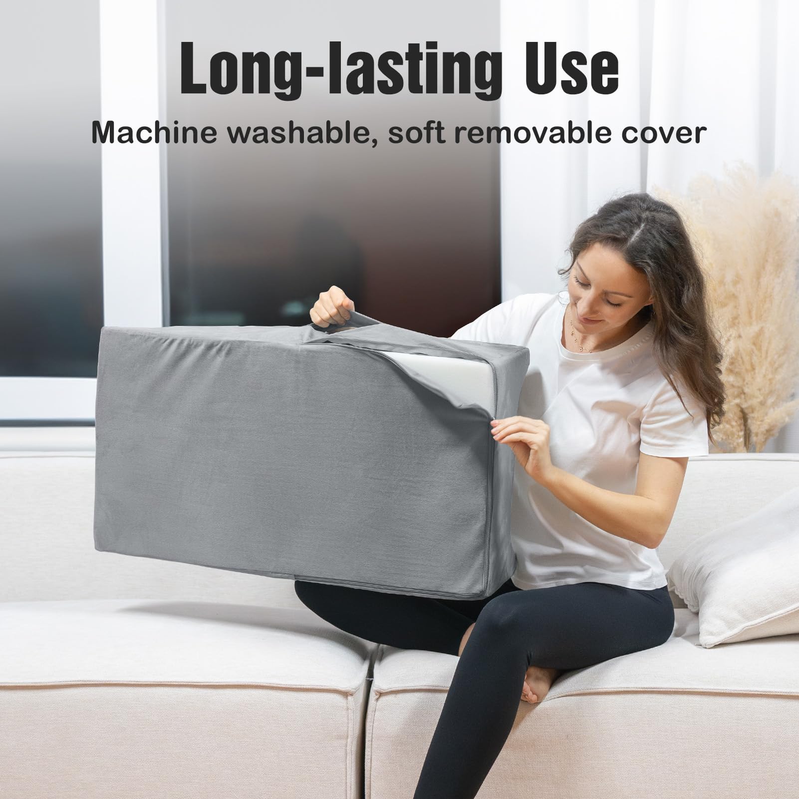 LightEase knee-ankle-hip support pillow aids gentle positioning after procedures.