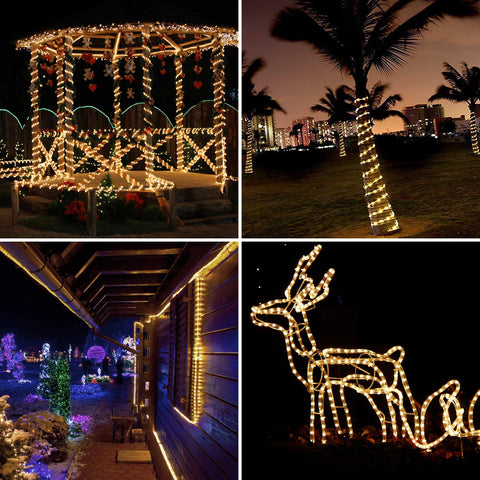 Lighting EVER LE 8W energy-efficient rope light lowers energy use