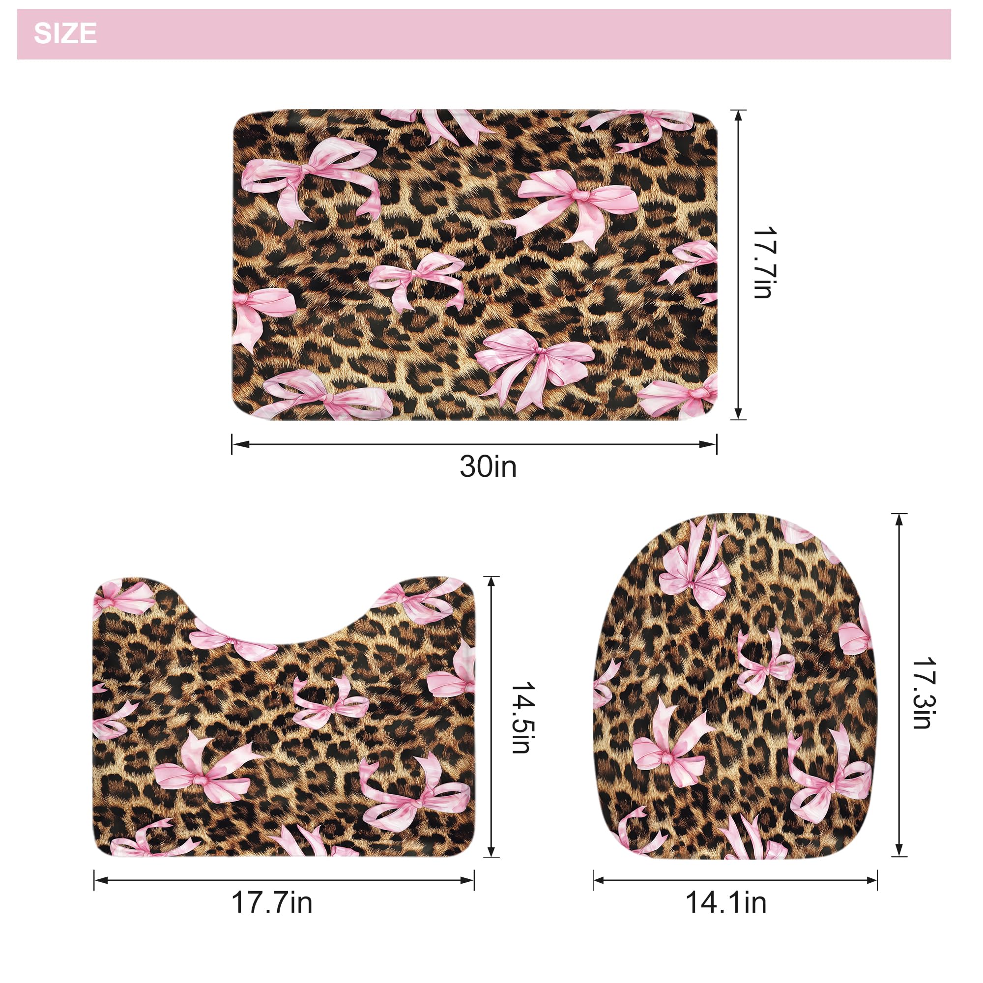 LIGHTINHOME non-slip bath rug enhances safety when stepping out of the shower