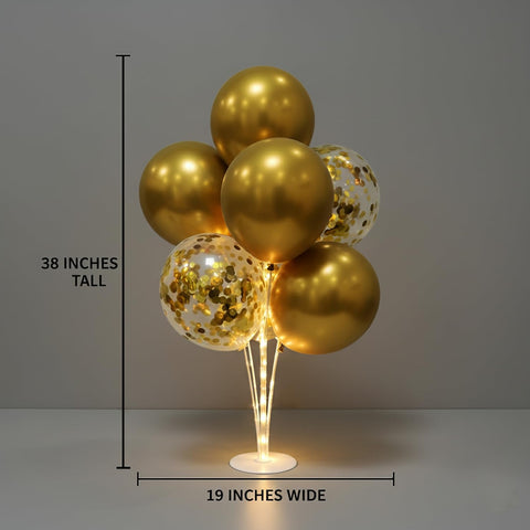 Lightsfever included balloon pump simplifies inflating for quick setup.