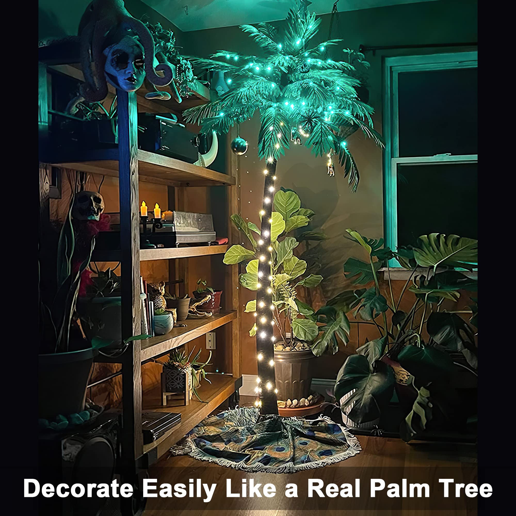 Lightshare all-season decoration suited for holidays and tropical themes.
