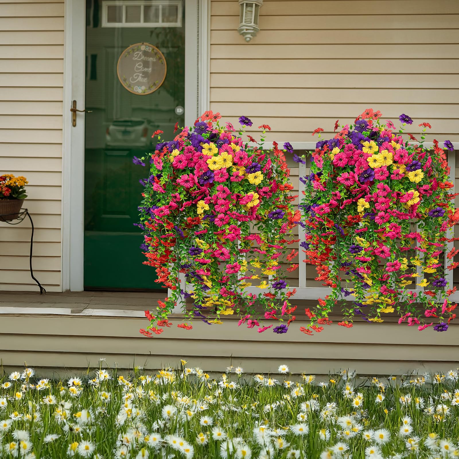 LikSoor all-season décor suitable for gardens, windows, and entryways