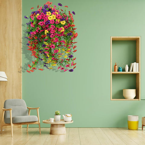 LikSoor faux flowers require minimal maintenance and dusting