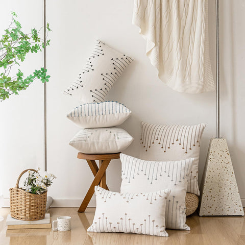 LILEPOY gift-ready boho pillow covers set in a stylish package