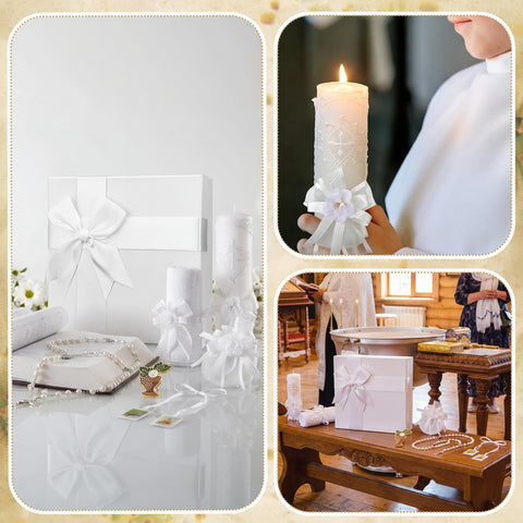 Liliful white baptism rosary adds elegance and keepsake value during rituals