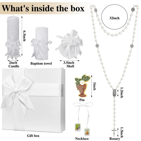 Liliful baptismal shell serves as a timeless ceremony accent and memento