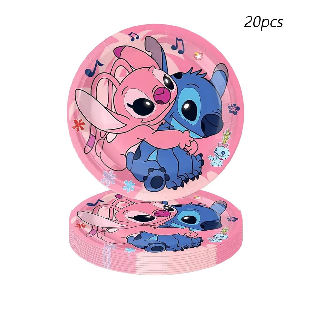 Lilo and Stitch tissues with pink stitch motif brighten celebrations