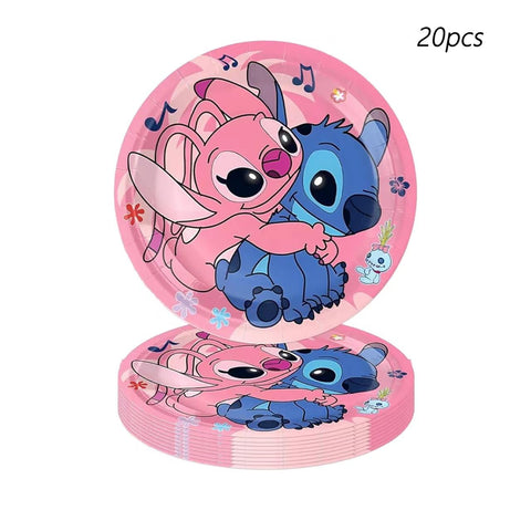 Lilo and Stitch tissues with pink stitch motif brighten celebrations
