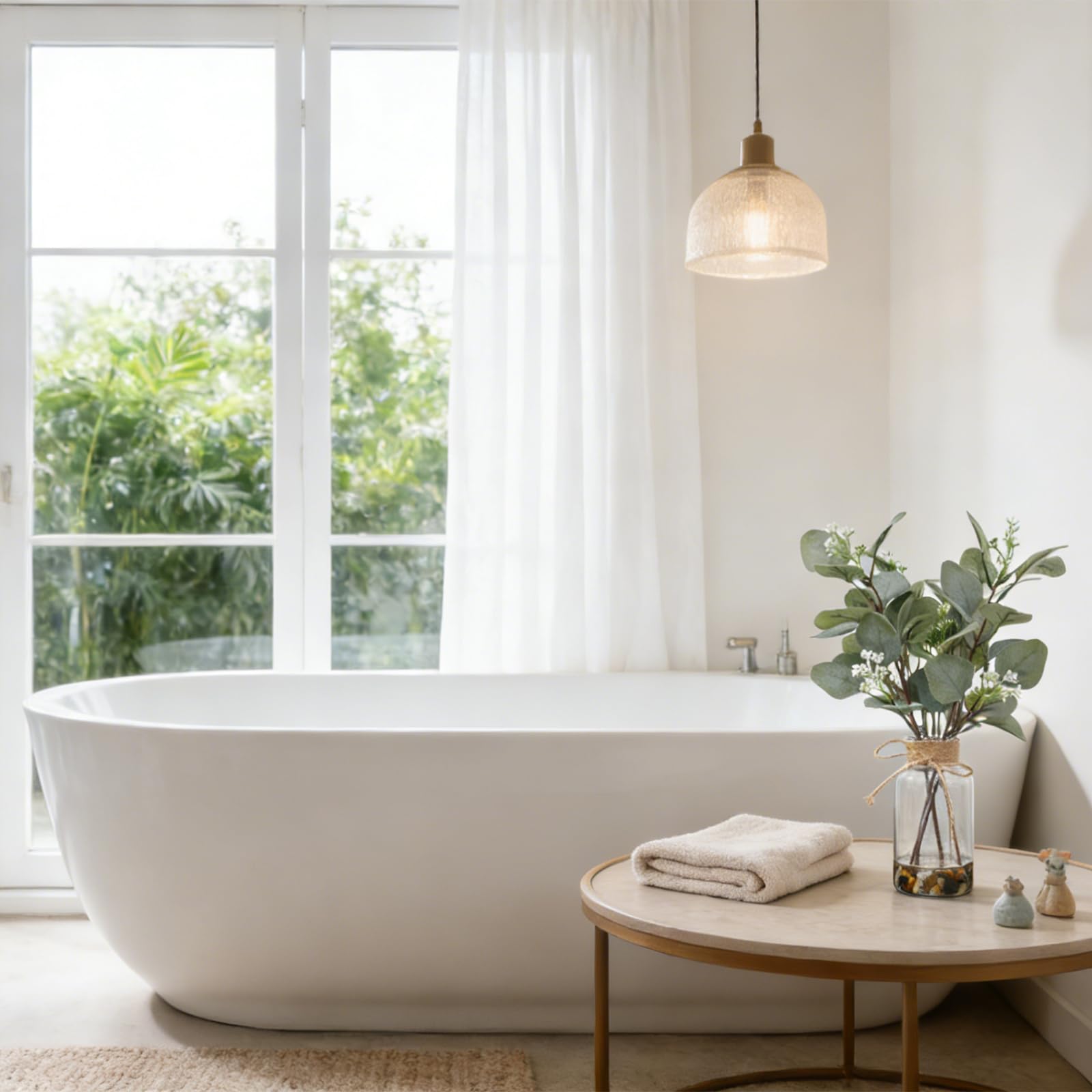 LILUYTO modern farmhouse decor centerpiece enhances bathrooms, desks, or shelves.