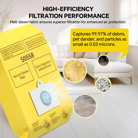 Liminfeit capacity label highlights 221 oz capacity for longer cleaning sessions.
