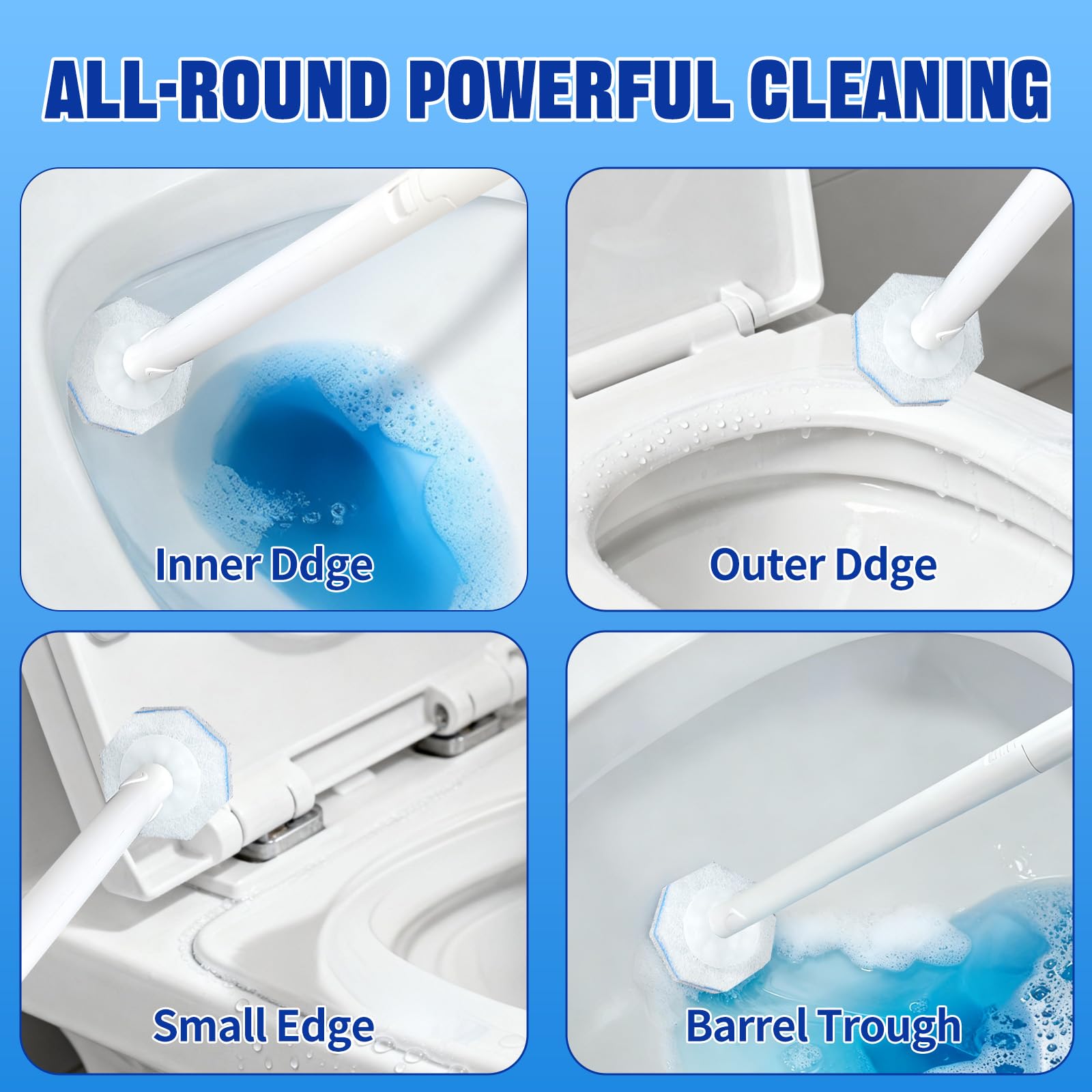 Liminfeit toilet bowl wand refills bundle for convenient maintenance.