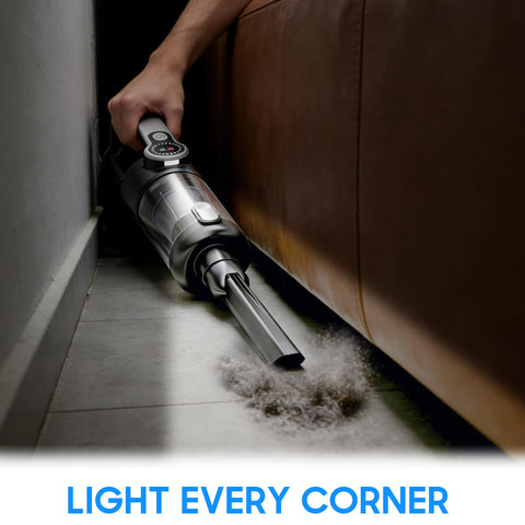 LIMIOCASA multiple attachments support car and home quick cleanups