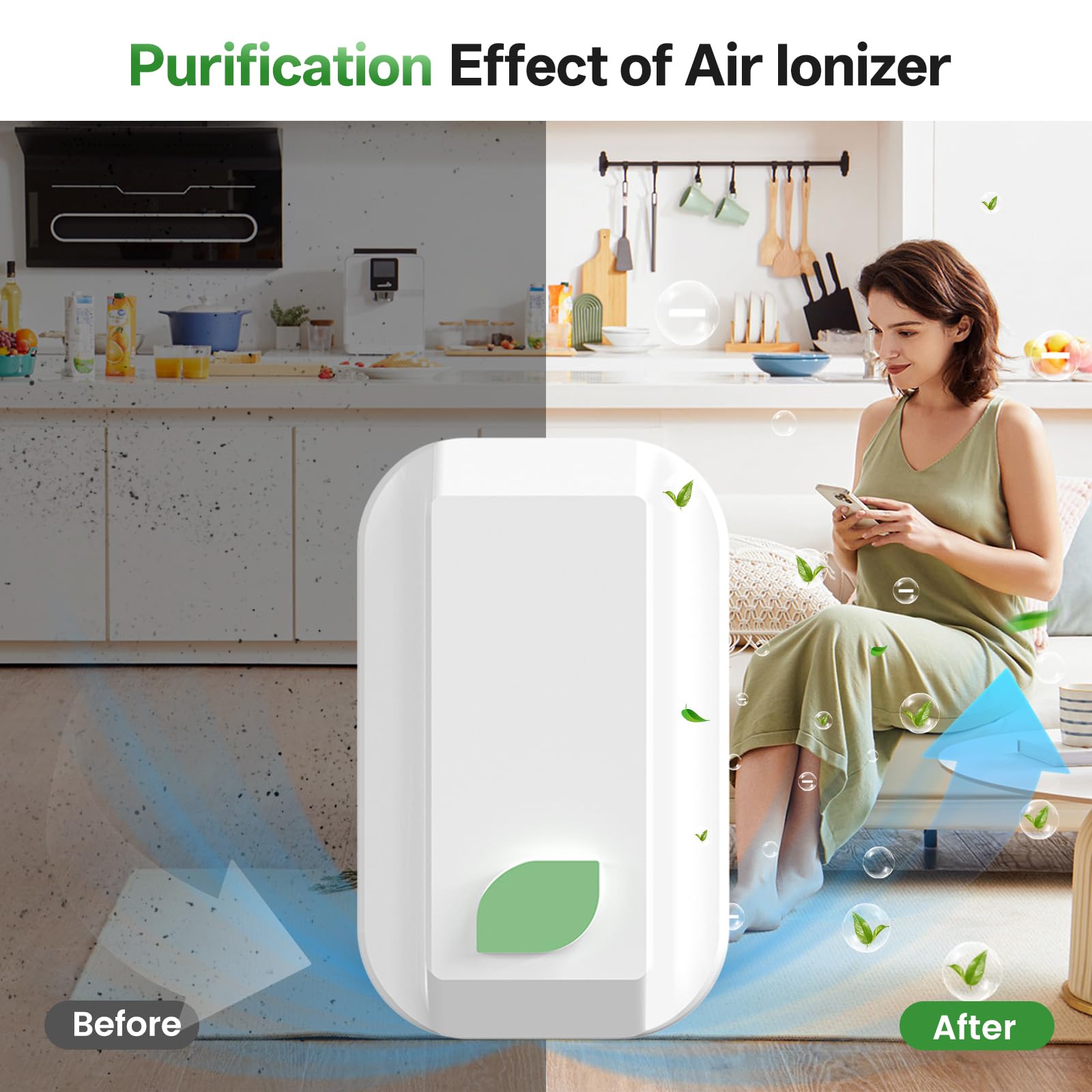 Limpin whole-home air freshener ideal for living room kitchen