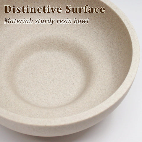 LIN CHUAN handcrafted bowl closeup reveals artisanal texture and smooth finish.