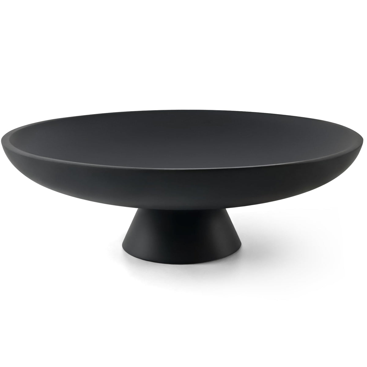 LIN CHUAN large decorative bowl on a pedestal adds modern flair to kitchen counters.