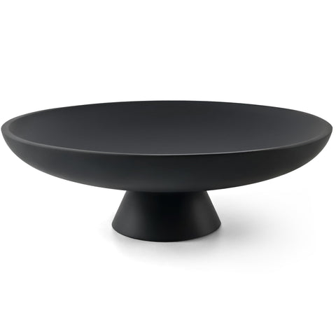 LIN CHUAN large decorative bowl on a pedestal adds modern flair to kitchen counters.