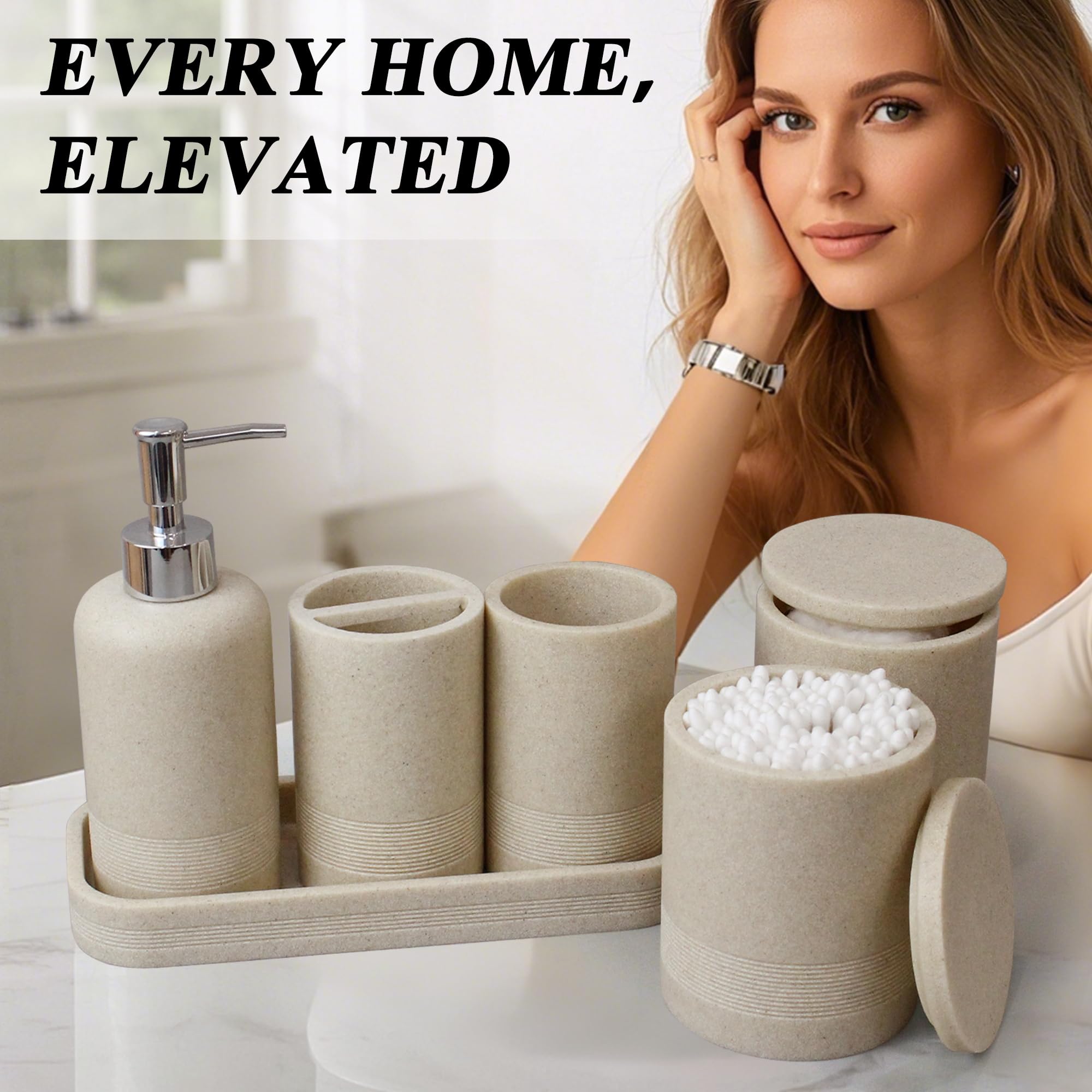 LIN CHUAN stylish bathroom organizer enhances daily routines with tasteful detail