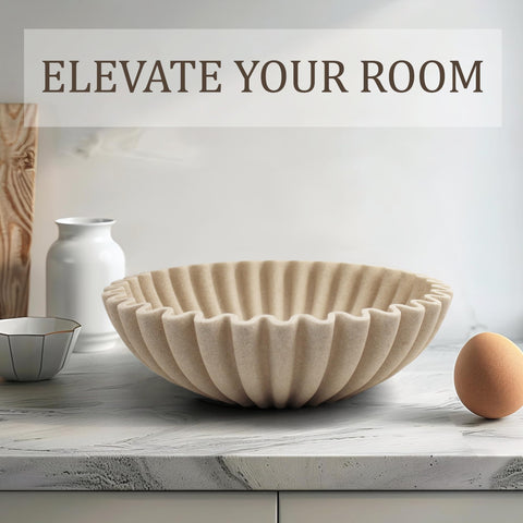 LIN CHUAN solid-resin-material offers durable, weighty home decor piece.