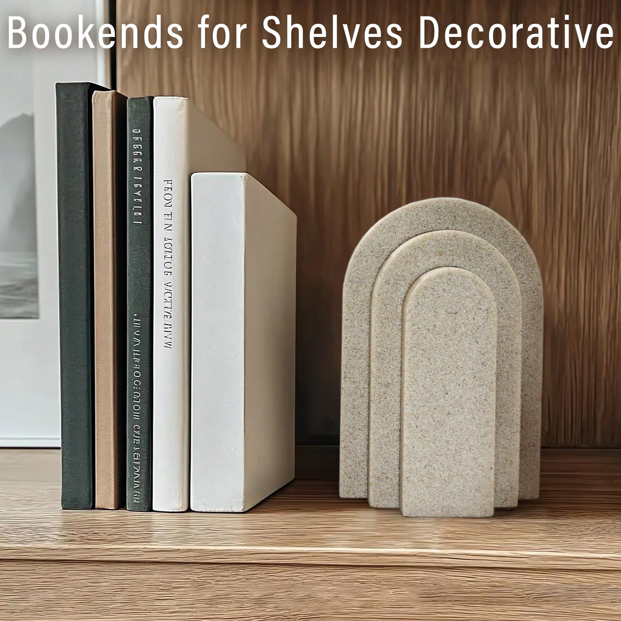 LIN CHUAN sturdy bookends for large collections improve access