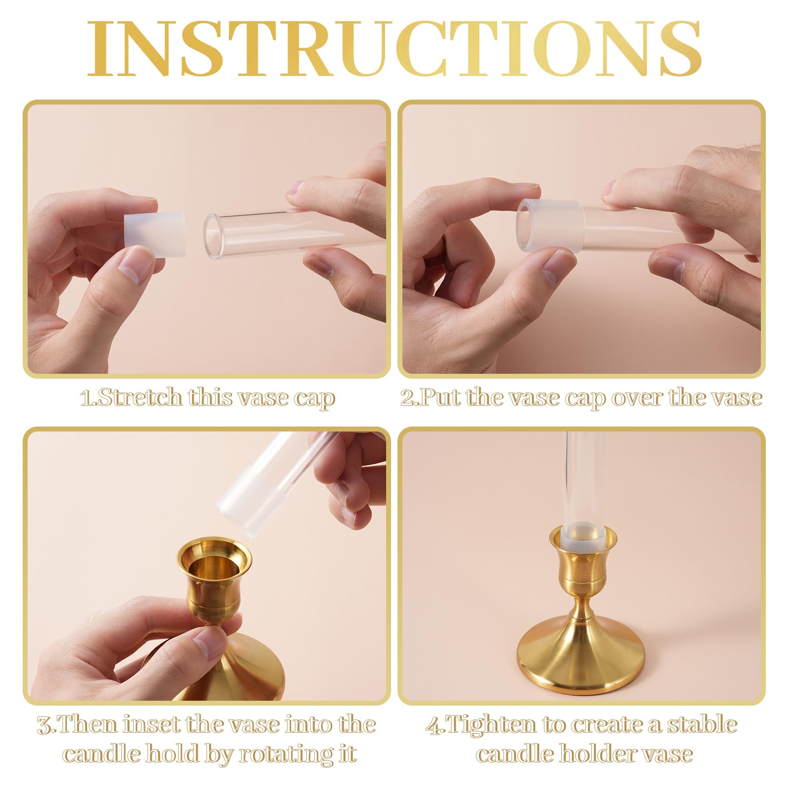 Linastu easy-clean vases—wipe with a damp cloth.