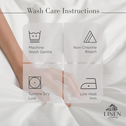 Linen Home bed setup in dove grey for a stylish, breathable bedroom