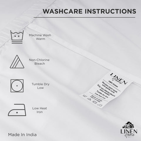 Linen Home no-pilling test highlights long-lasting smoothness.