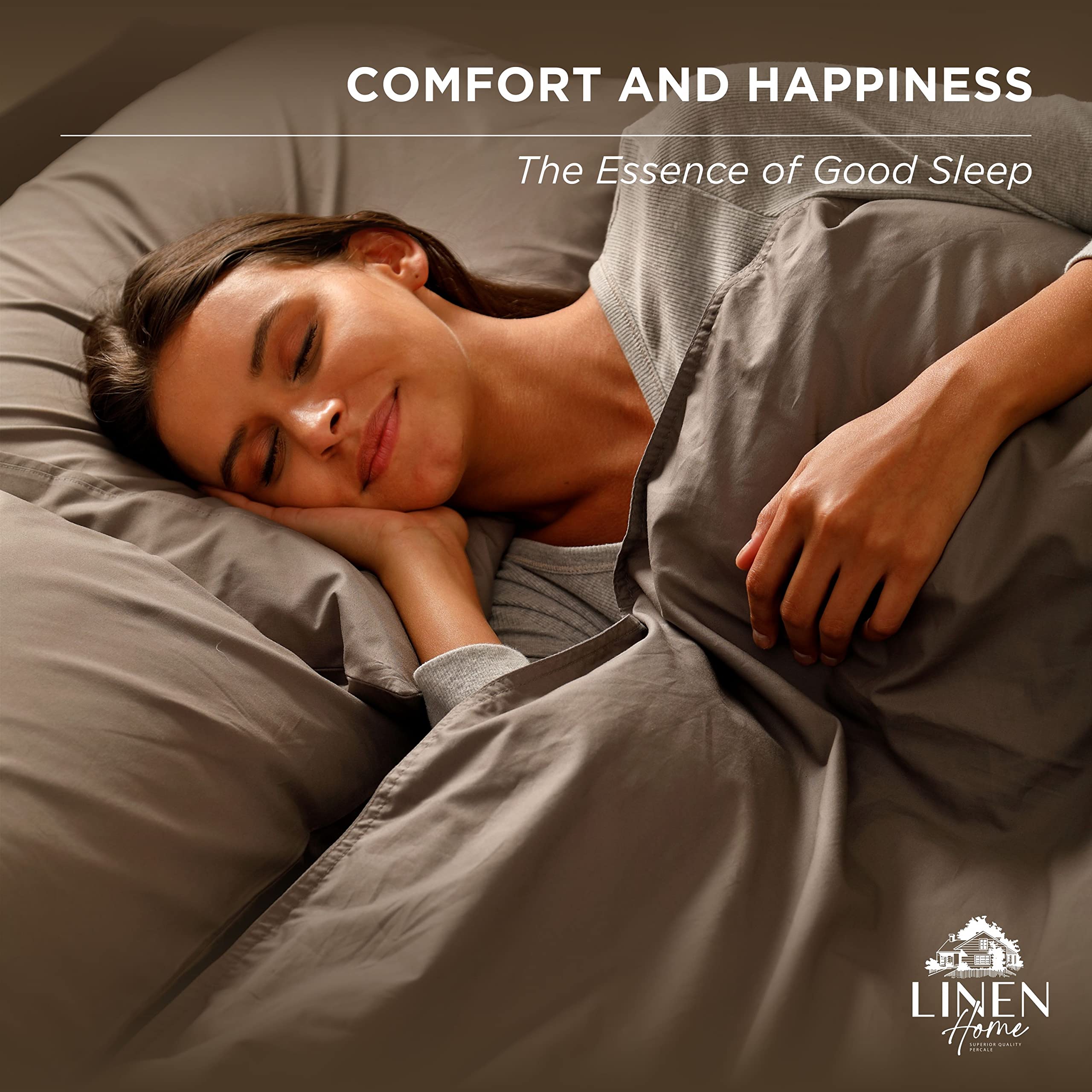 Linen Home long-staple combed cotton enhances durability