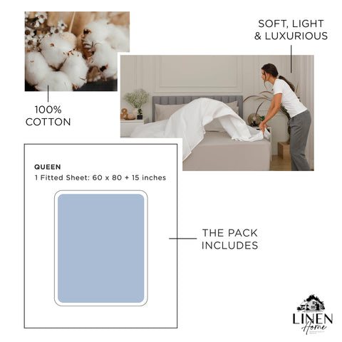 Linen Home machine-wash care icon indicates easy at-home laundering.