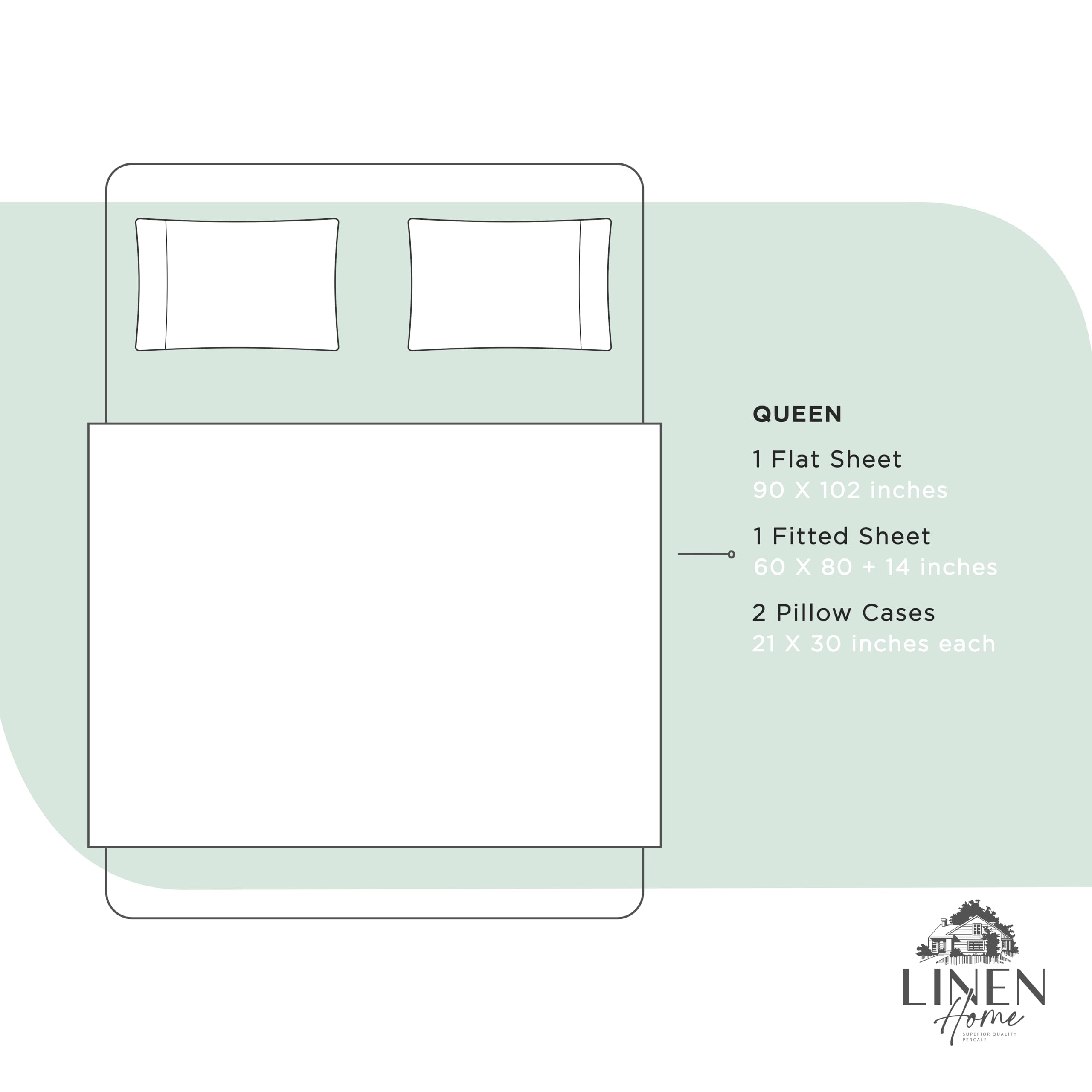 Linen Home Made in Green badge signals eco-friendly manufacturing
